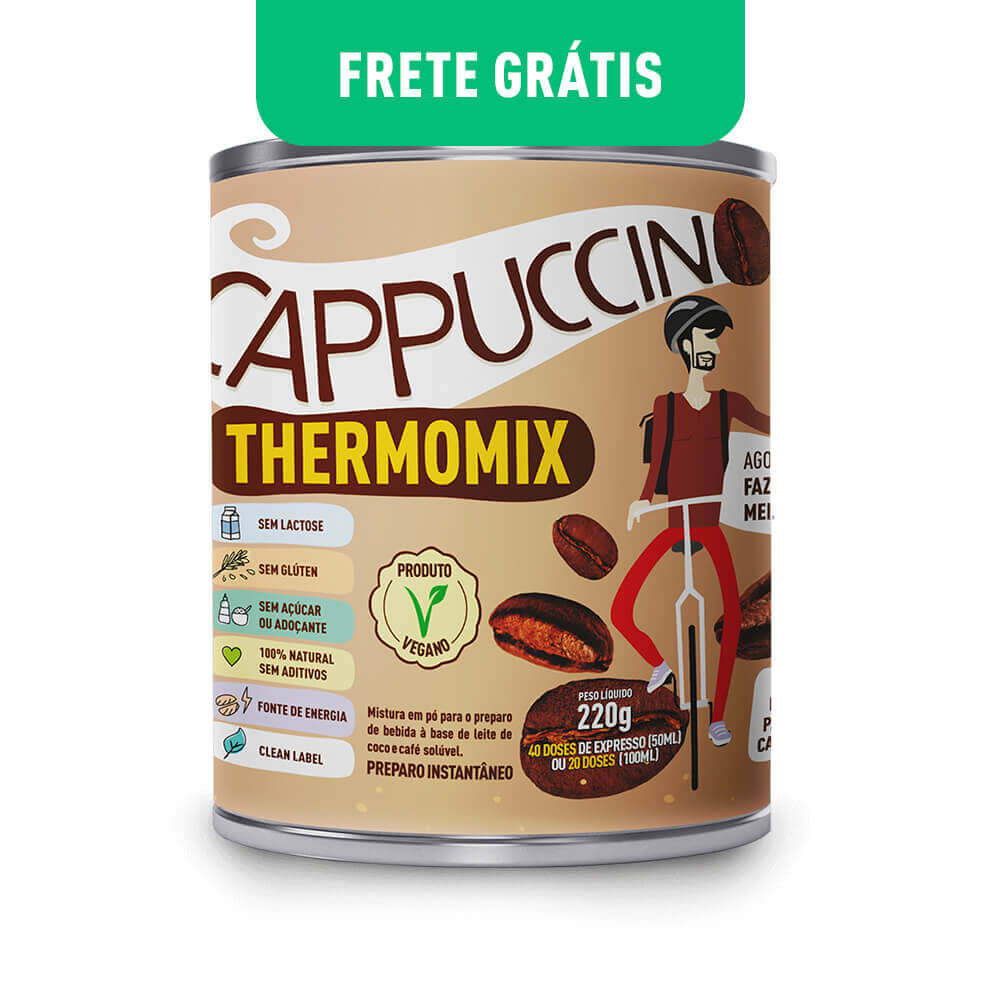 Cappuccino ThermoMix - LATA - Mix Brasil Fit