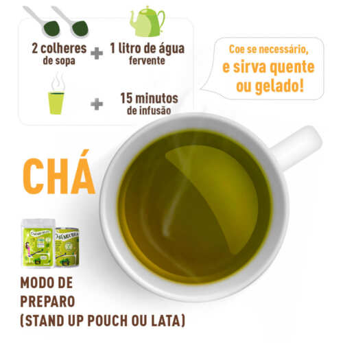 Chá Mix Brasil - Modo de Preparo - Mix Brasilfit